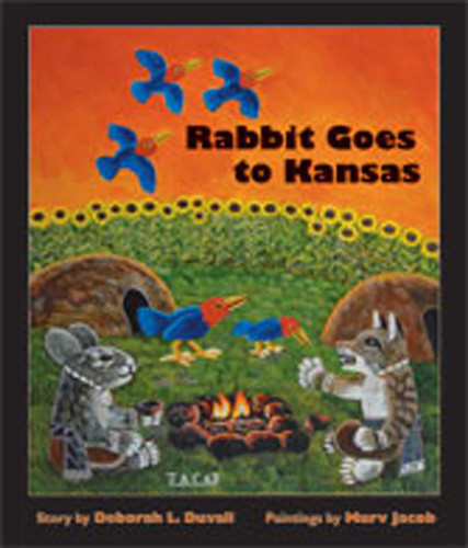 Rabbit Goes to Kansas book cover by Deborah L. Duvall