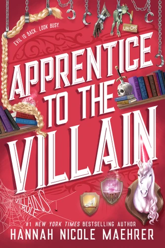 Apprentice to the Villain: A Cozy Fantasy Romantic Comedy (Assistant and the Villain #2) book cover by Hannah Nicole Maehrer