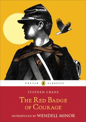 The Red Badge of Courage (Puffin Classics) book cover by Stephen Crane