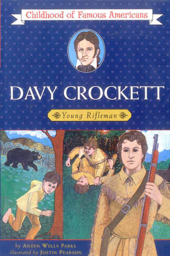 Davy Crockett: Young Rifleman (Childhood of Famous Americans) book cover by Aileen Wells Parks