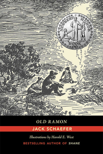 Old Ramon book cover by Jack Schaefer