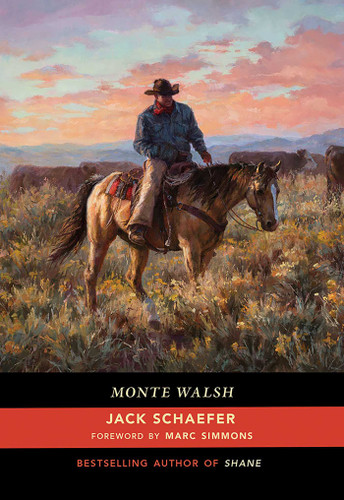 Monte Walsh book cover by Jack Schaefer