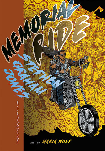 Memorial Ride (Red Planet Books) book cover by Stephen Graham Jones