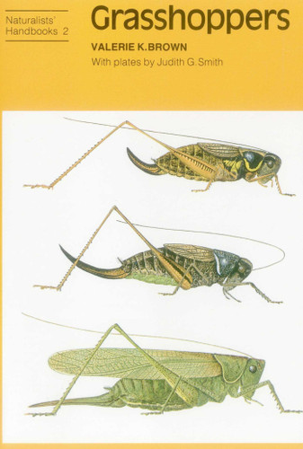 Grasshoppers (Naturalists' Handbooks) book cover by Valerie K. Brown