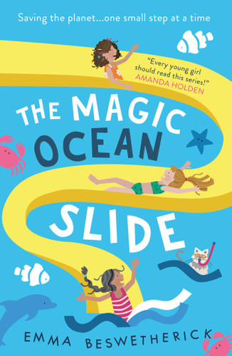 The Magic Ocean Slide: Playdate Adventures (The Playdate Adventures) book cover by Emma Beswetherick