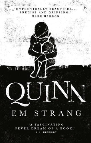 Quinn: 'Hypnotically beautiful' - Mark Haddon book cover by Em Strang