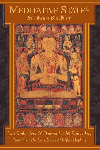 Meditative States in Tibetan Buddhism book cover by Lati, Denma Locho