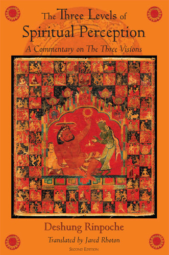 The Three Levels of Spiritual Perception: A Commentary on the Three Visions book cover by Deshung