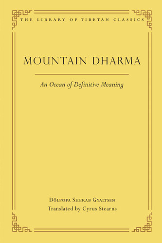 Mountain Dharma: An Ocean of Definitive Meaning (Library of Tibetan Classics) book cover by Dolpopa Sherab Gyaltsen
