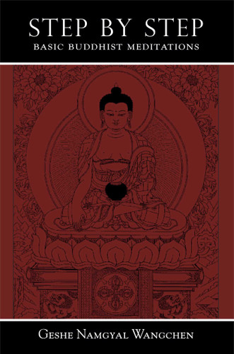 Step by Step: Basic Buddhist Meditations book cover by Namgyal Wangchen