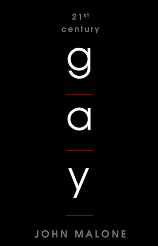 21st Century Gay book cover by John Malone