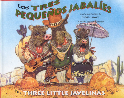 Tres Pequenos Jabalies / The Three Little Javelinas book cover by Luna Rising Editors