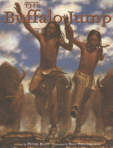 Buffalo Jump book cover by Peter Roop