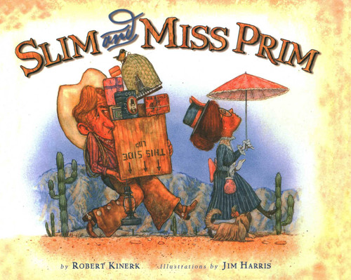 Slim and Miss Prim book cover by Robert Kinerk