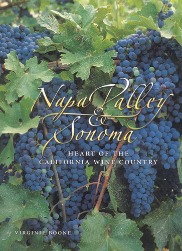 Napa Valley & Sonoma book cover by Virginie Boone
