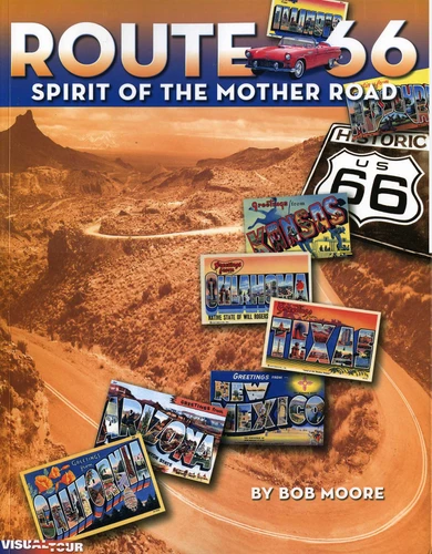 Route 66 book cover by Bob Moore