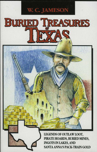 Buried Treasures of Texas (Buried Treasure) book cover by W.C. Jameson
