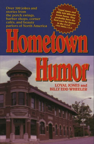 Hometown Humor book cover by Loyal Jones, Billy Edd Wheeler