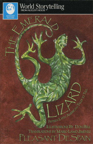 Emerald Lizard book cover by Pleasant DeSpain