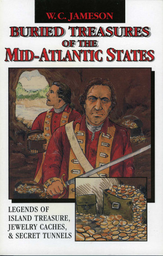 Buried Treasures of the Mid-Atlantic States (Buried Treasure) book cover by W.C. Jameson