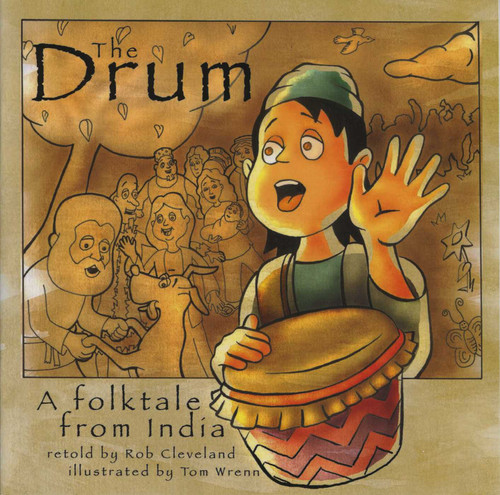 The Drum: A Folktale from India (Story Cove) book cover by Rob Cleveland