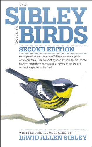 The Sibley Guide to Birds, Second Edition (Sibley Guides) book cover by David Allen Sibley