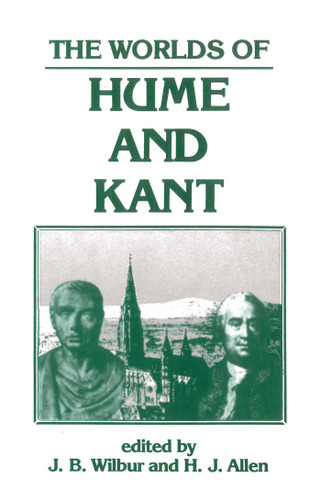 Worlds of Hume and Kant book cover by 