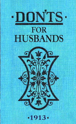 Don'ts For Husbands (Don'ts) book cover by Blanche Ebbutt