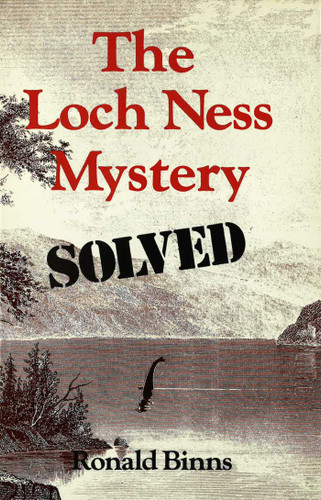 Loch Ness Mystery Solved book cover by Ronald Binns