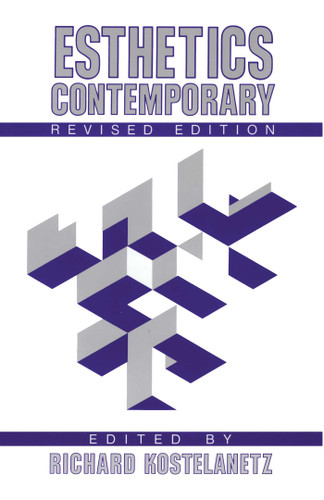 Esthetics Contemporary book cover by 