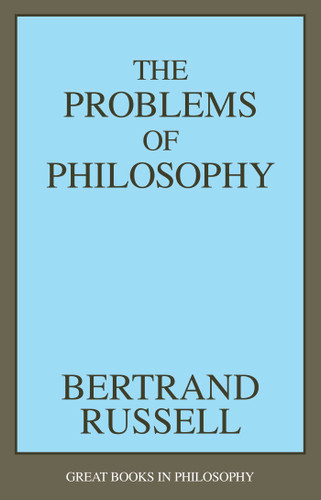Problems of Philosophy book cover by Bertrand Russell