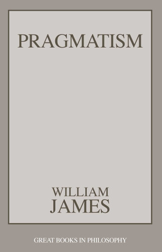 Pragmatism book cover by William James
