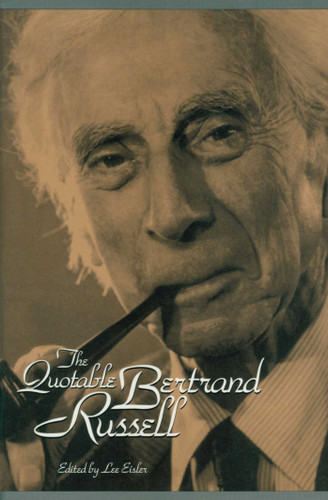 Quotable Bertrand Russell book cover by Lee Eisler