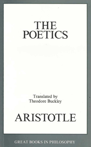 Poetics book cover by Aristotle, Theodore Buckley