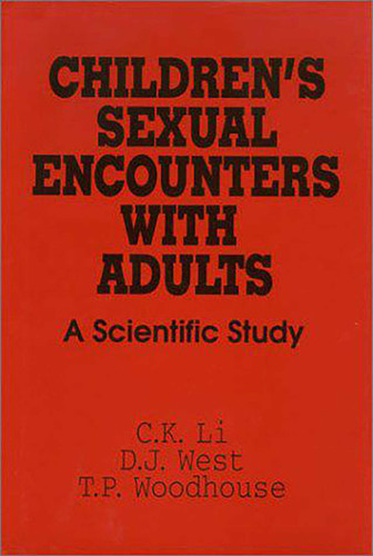 Children's Sexual Encounters with Adults book cover by C. K. Li