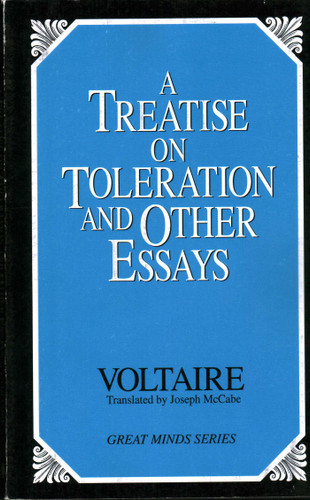 Treatise on Toleration and Other Essays (Great Minds Series) book cover by Voltaire