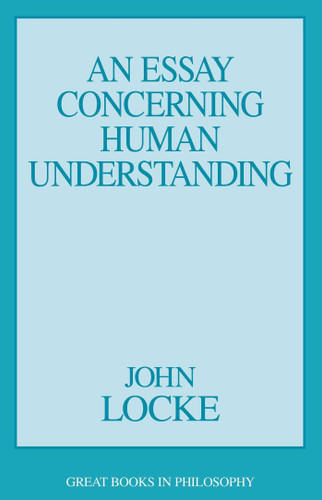 Essay Concerning Human Understanding book cover by John Locke