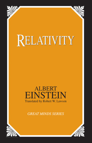Relativity (Great Minds Series) book cover by Albert Einstein