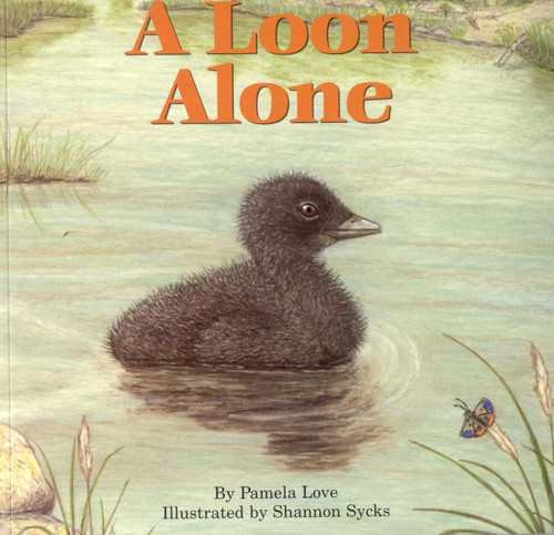 A Loon Alone book cover by Pamela Love