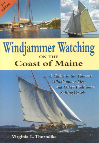 Windjammer Watching on the Coast of Maine book cover by Virginia Thorndike