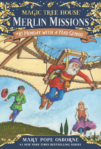 Monday with a Mad Genius (Magic Tree House Merlin Mission) book cover by Mary Pope Osborne