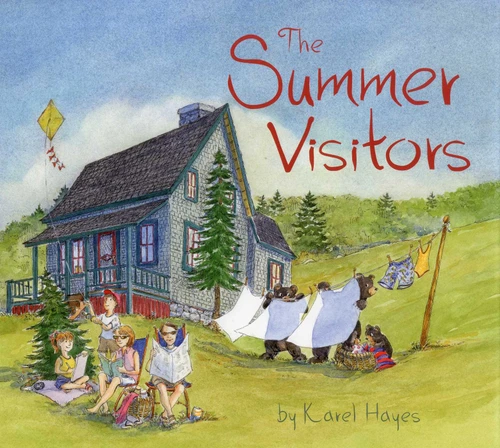The Summer Visitors book cover by Karel Hayes