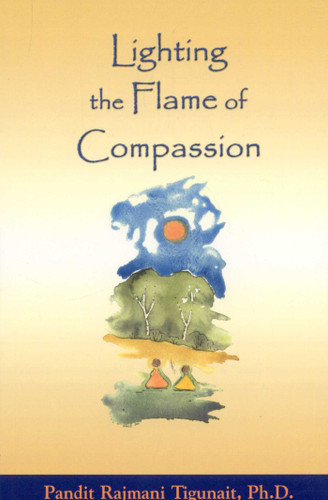 Lighting Flame of Compassion book cover by Pandi Rajmani Tigunait