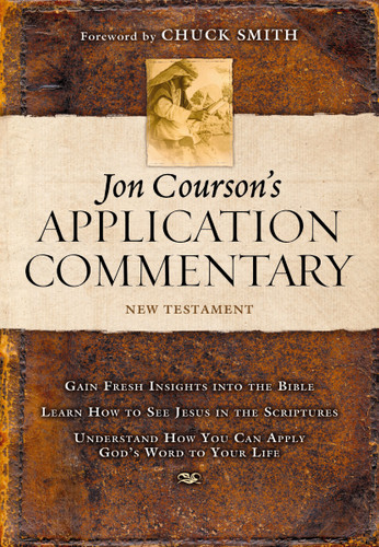 Jon Courson's Application Commentary: Volume 3, New Testament (Matthew - Revelation) [9780785251552]