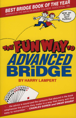 The Fun Way to Advanced Bridge book cover by Harry Lampert