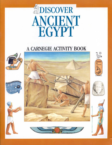 Discover Ancient Egypt: A Carnegie Activity Book book cover by Tracey Harrast