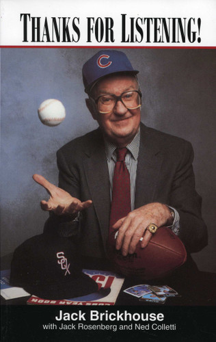 Thanks for Listening! book cover by Jack Brickhouse