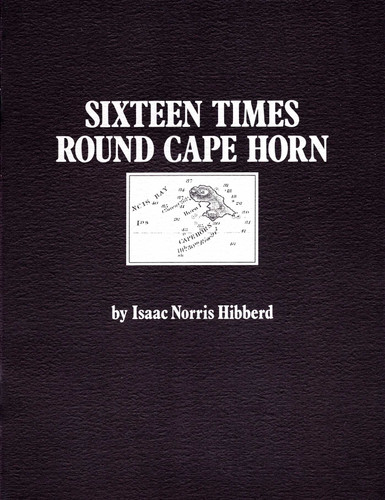 16 Times Round Cape Horn book cover by Isaac Norris Hibberd