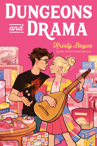 Dungeons and Drama book cover by Kristy Boyce