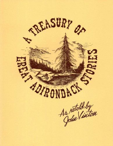 Treasury Of Great Adirondack Stories book cover by John Vinton